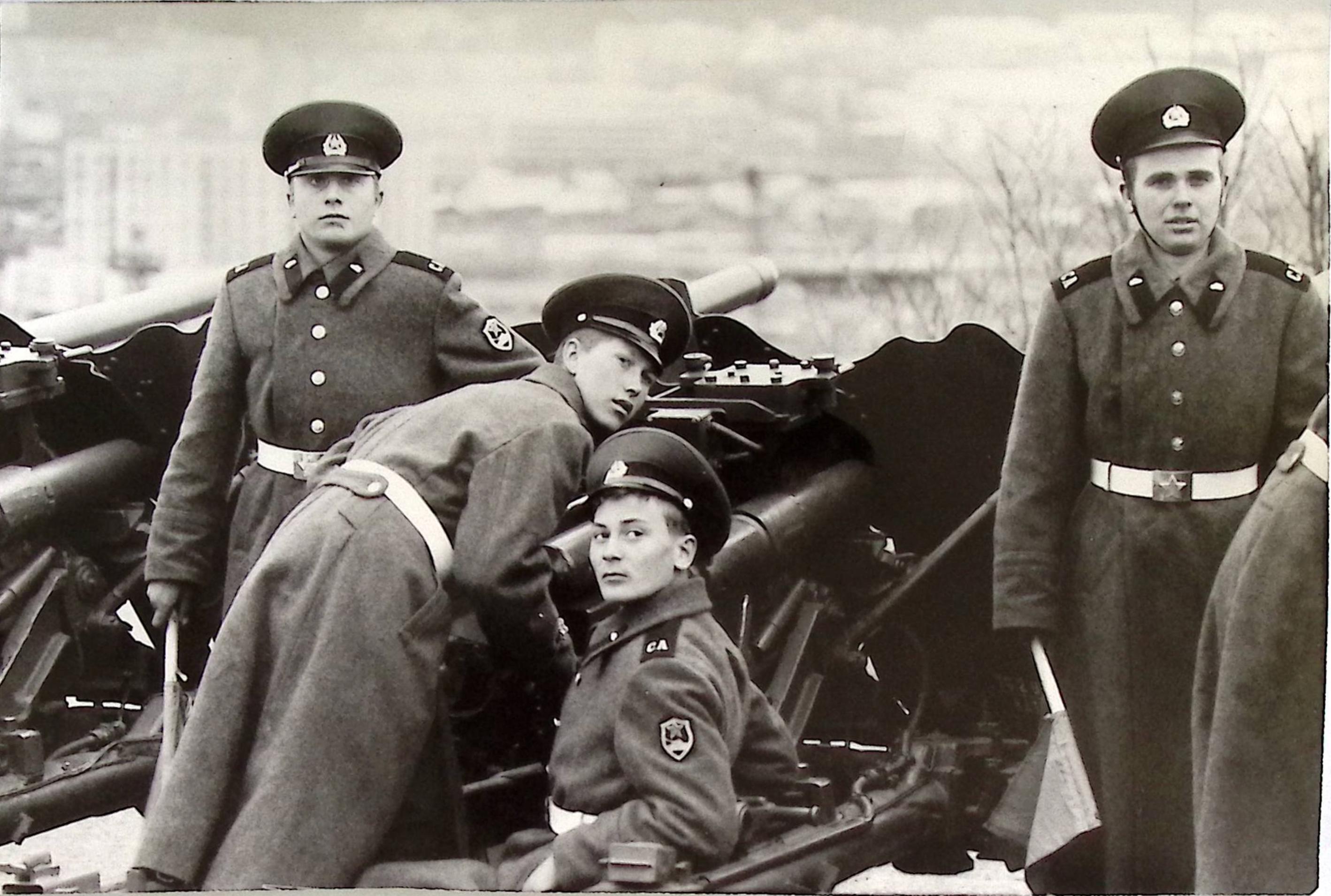 На Титовской сопке. 9 мая 1990 год